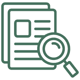 Documento con lente d'ingrandimento